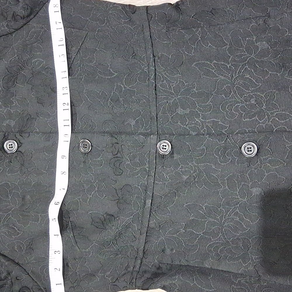 Jacob Black Textured Trench Coat - Picture 6 of 8